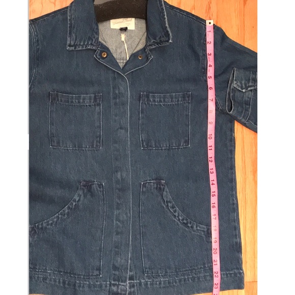 THIS! “DENIM CHORE JACKET”—UNIVERSAL THREADS—M—NWT - Picture 5 of 7